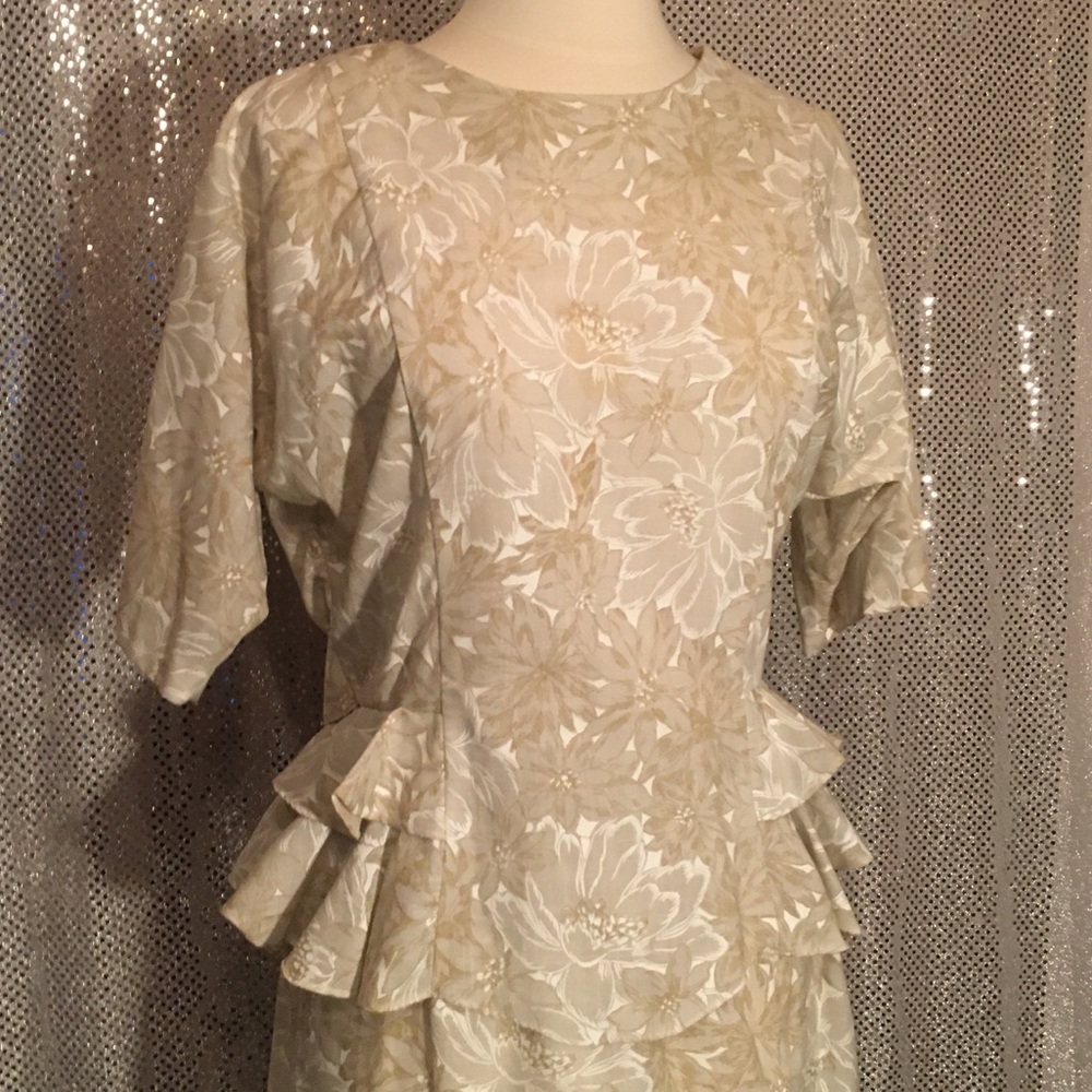 Vintage Two Piece Skirt Set